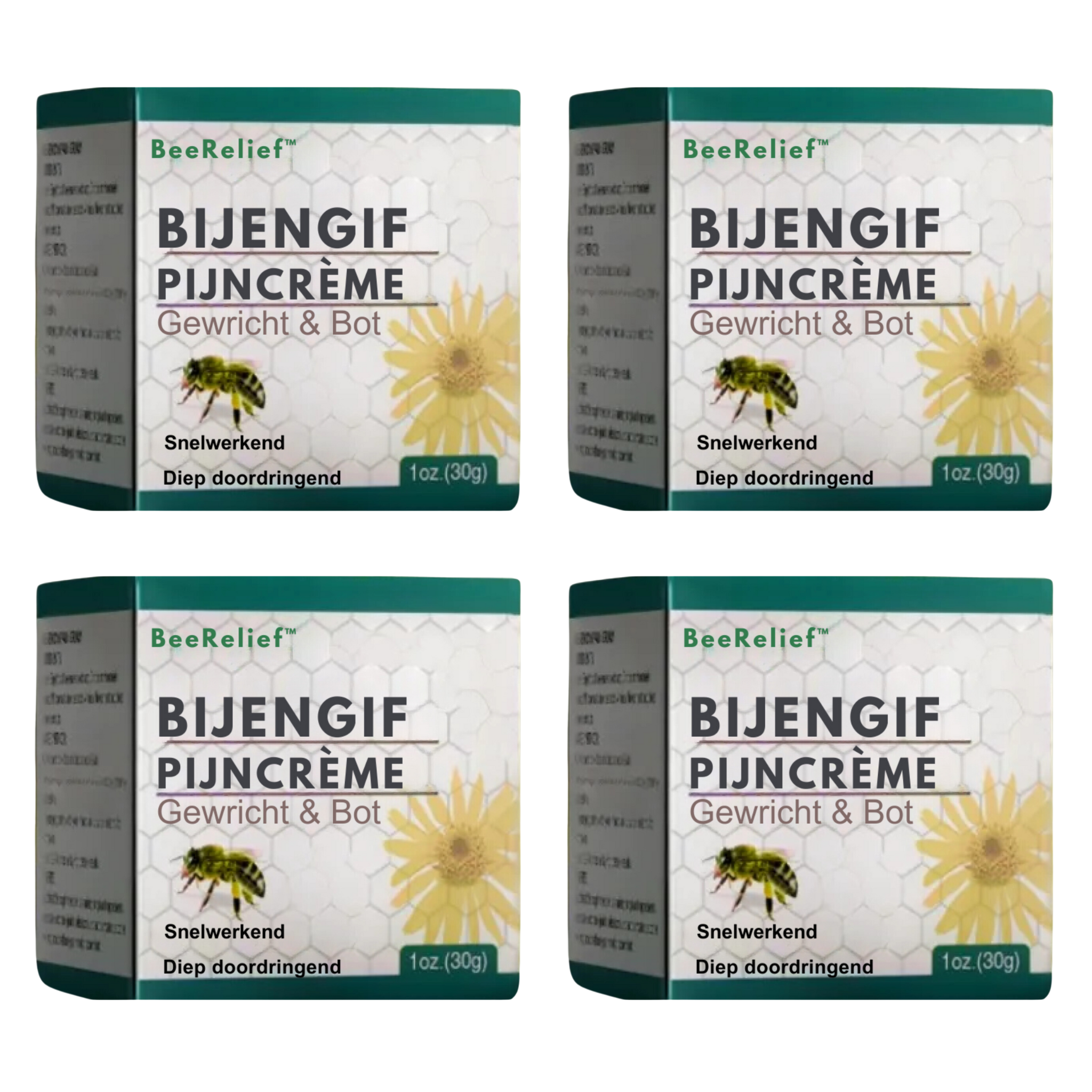 BeeRelief™ Bijengif pijncrème 
