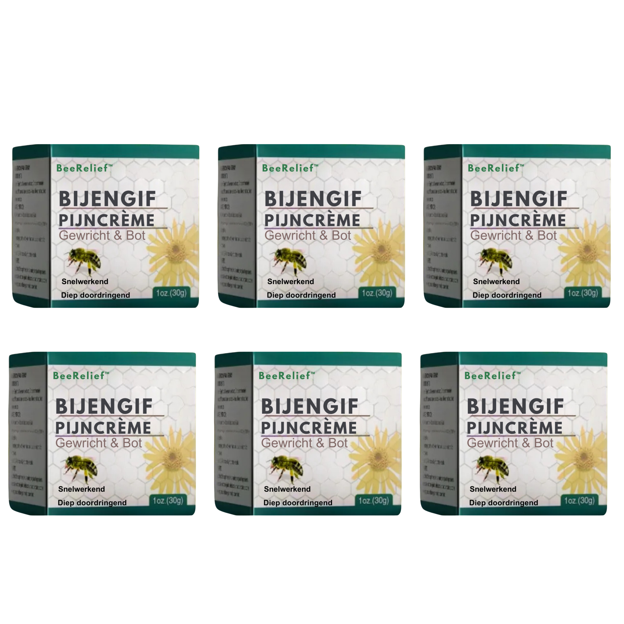 BeeRelief™ Bijengif pijncrème 