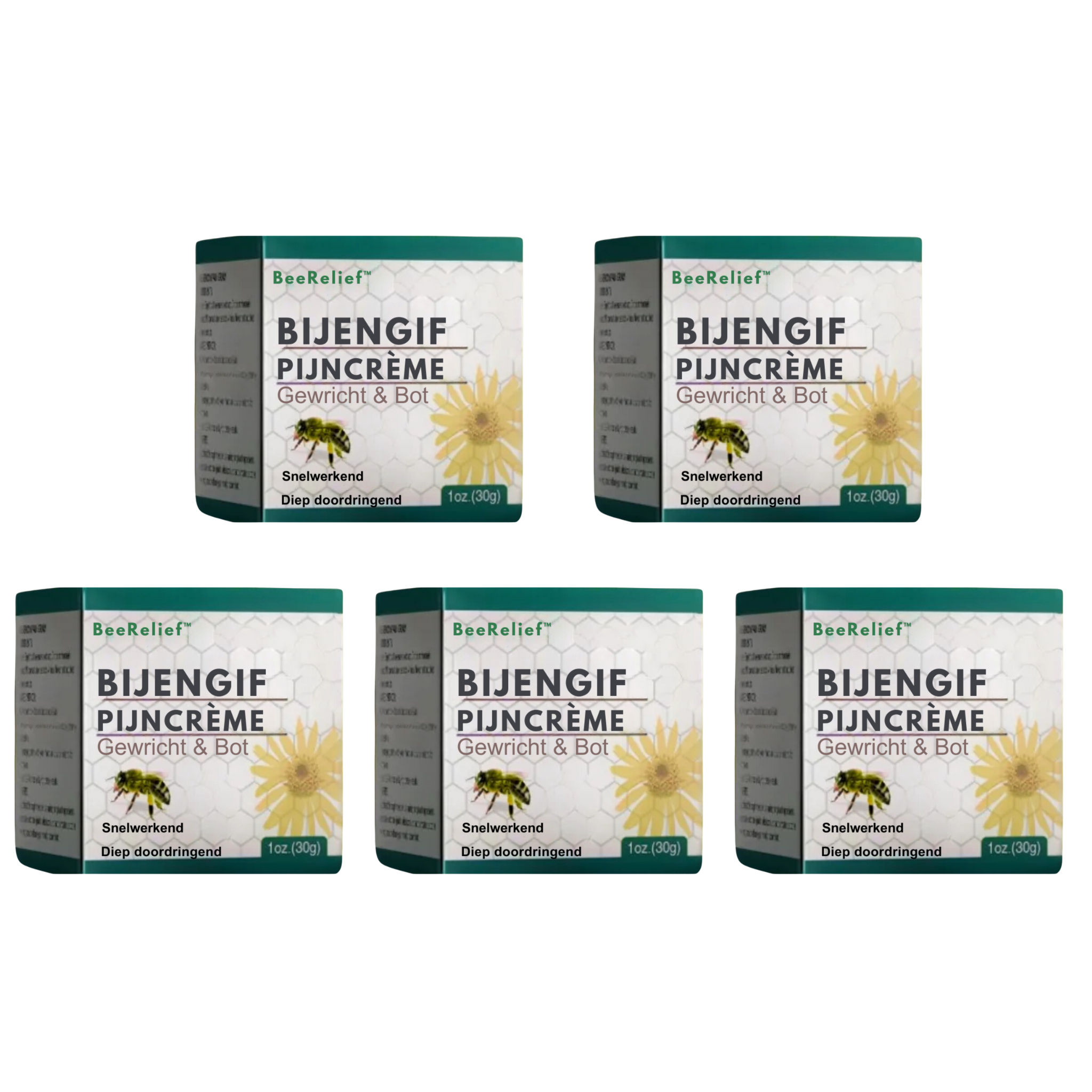 BeeRelief™ Bijengif pijncrème 